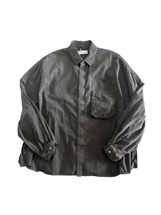 THE JEAN PIERRE ジャン・ピエール Signature 11XL Shirt(COTTON) - FADE BLK -