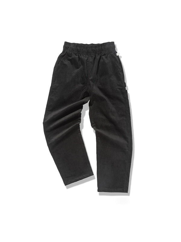 Cookman クックマン カーペンターズ Carpenter's Pants Corduroy - BLACK -