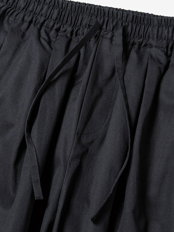 rehacer レアセル Balloon Easy Wide Pants - BLACK -