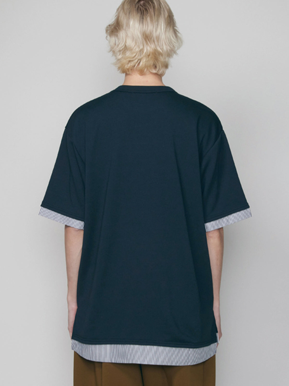 rehacer レアセル Fusion Layered Wide CS - NAVY -