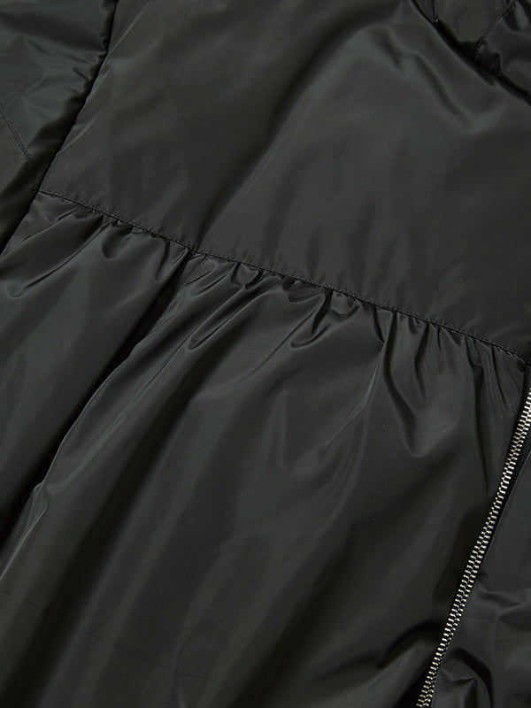 rehacer レアセル Drape Gather Dolman - BLACK -