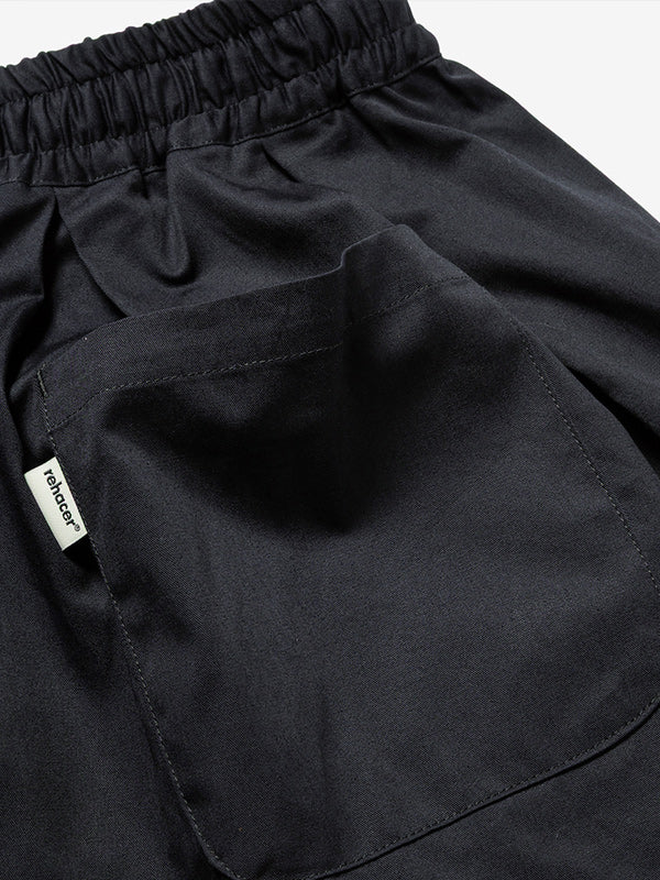 rehacer レアセル Balloon Easy Wide Pants - BLACK -