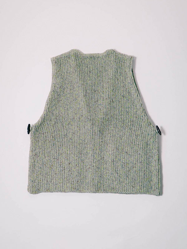 Nasngwam ナスングワム Nasngwam GRAIN VEST- GRAY -