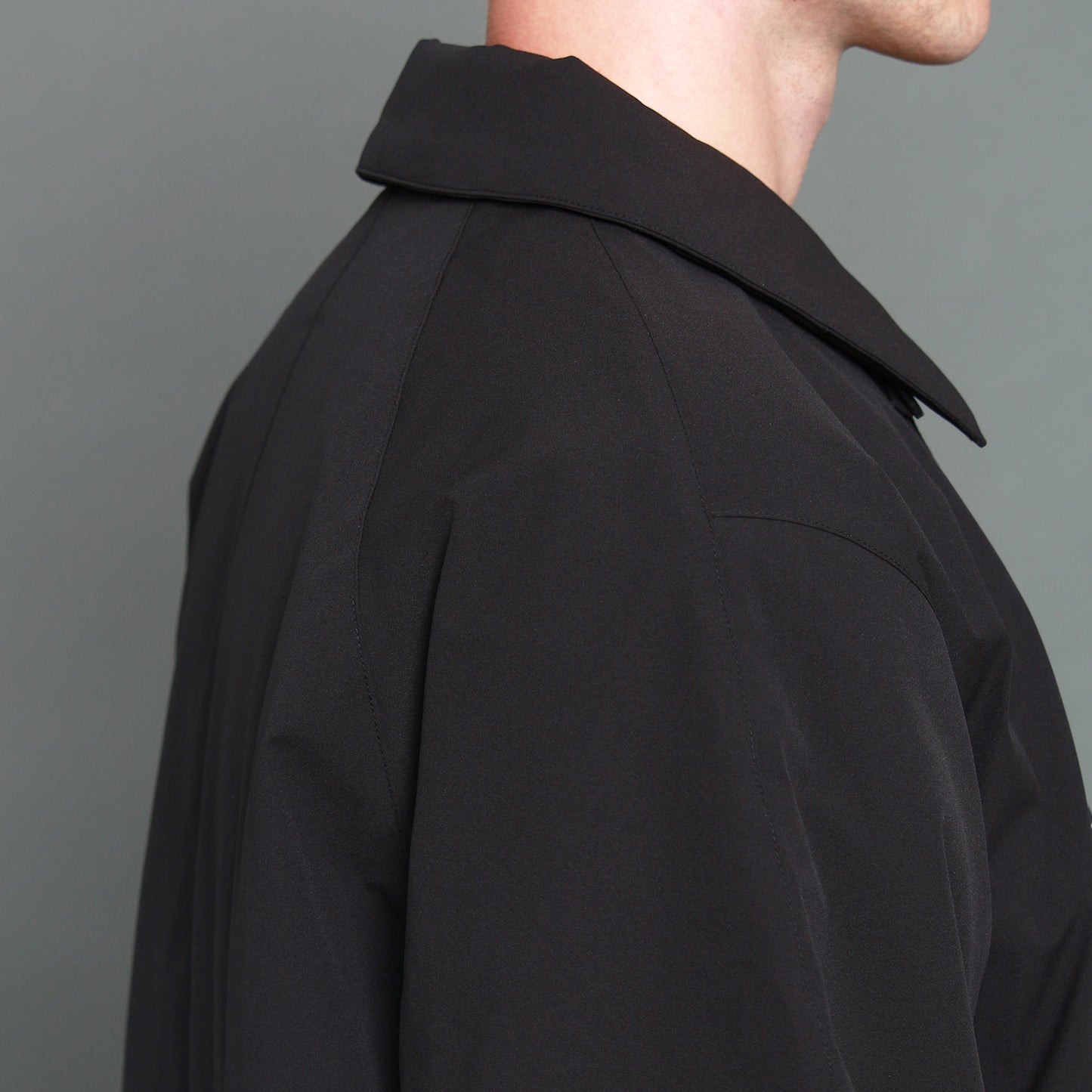 【ウェブ GO OUT掲載】FORTUNA フォルトゥナオム TECH Puff Blouson - BLACK -