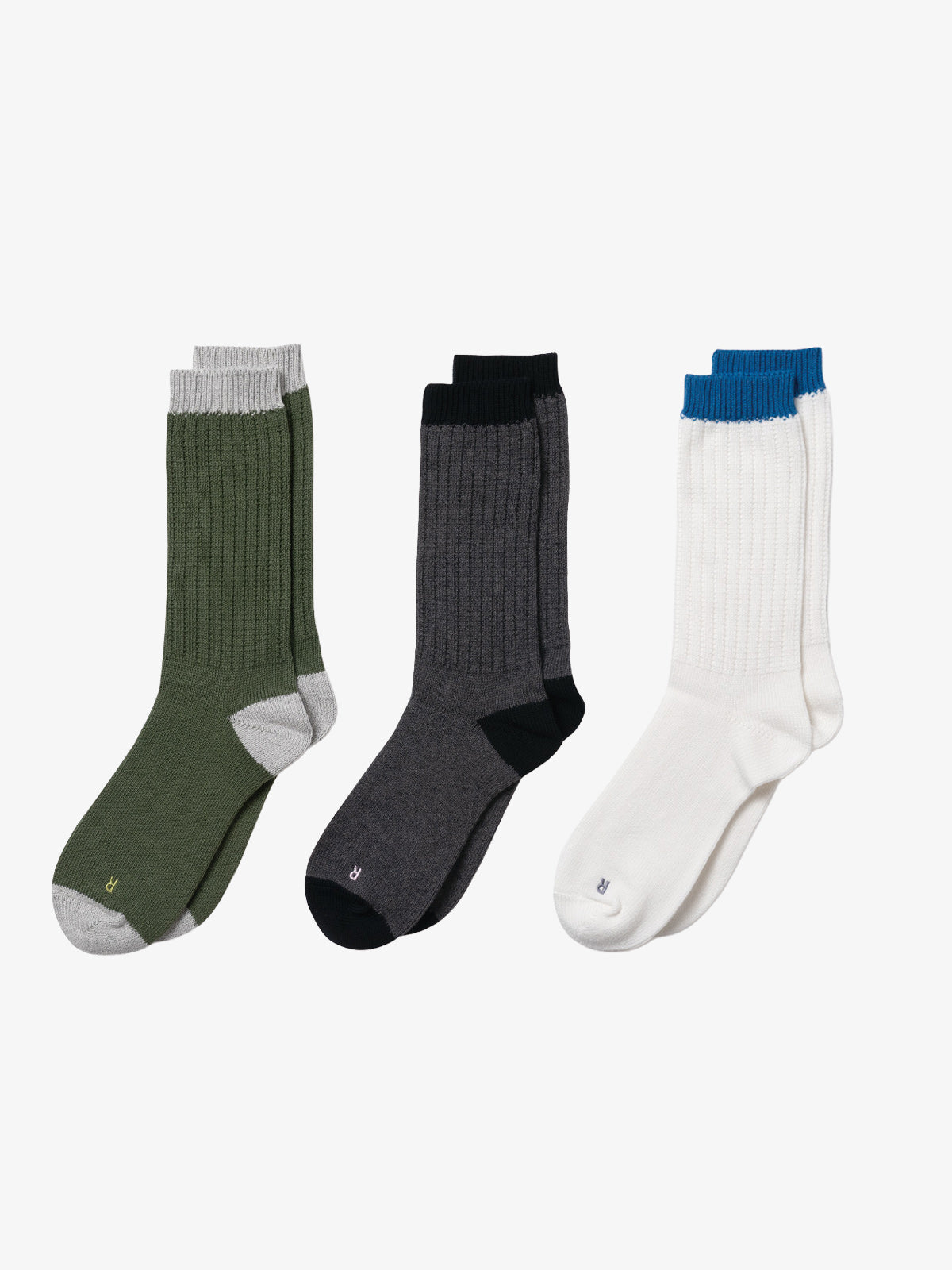 Little Yarmouth リトルヤーマス UTILITY LIB Sox - OLIVE / WHITE / BLACK -