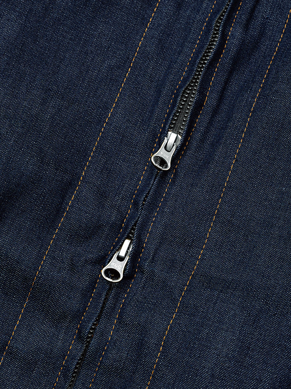 rehacer レアセル Tuck Volume Denim Jacket