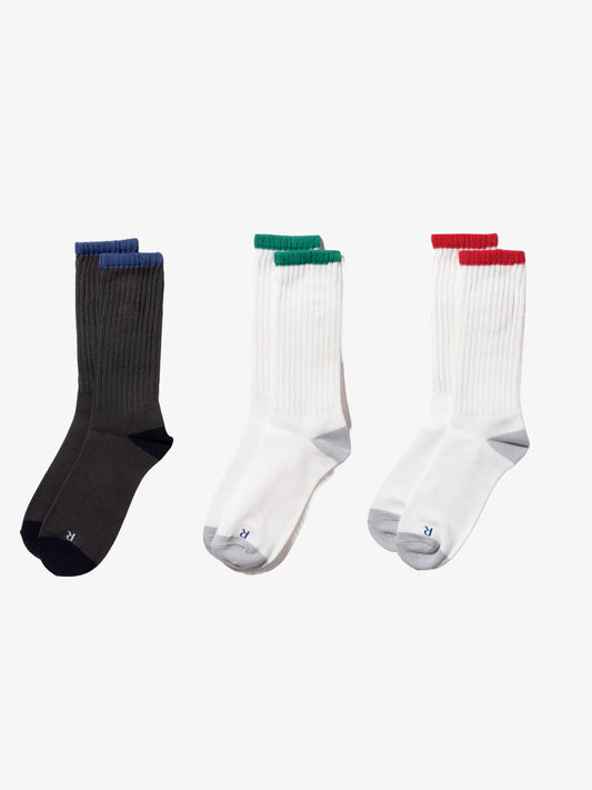 Little Yarmouth リトルヤーマス HELLA GREEN Sox - GREEN / BLACK / RED -