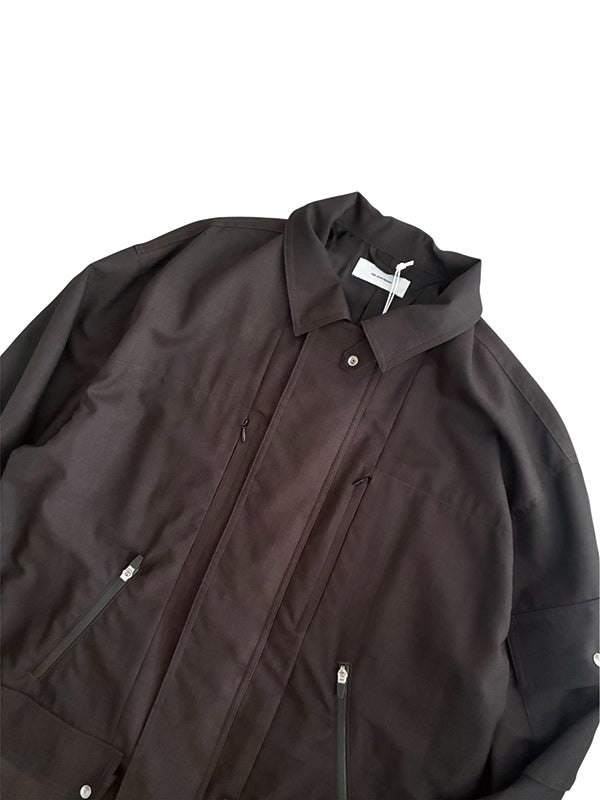 THE JEAN PIERRE ジャン・ピエール Urban Wool Tech Coverall - INK BLACK -