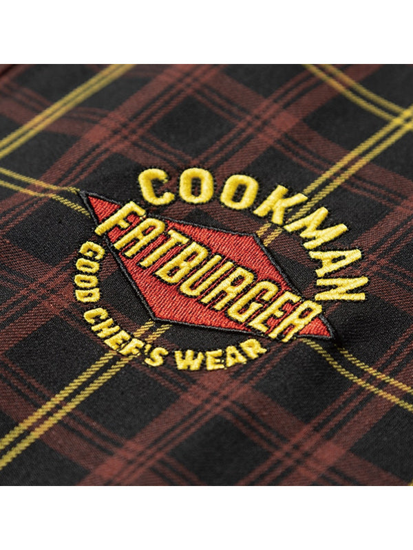 Cookman クックマン Tシャツ Delivery Jacket FAT Tartan Check