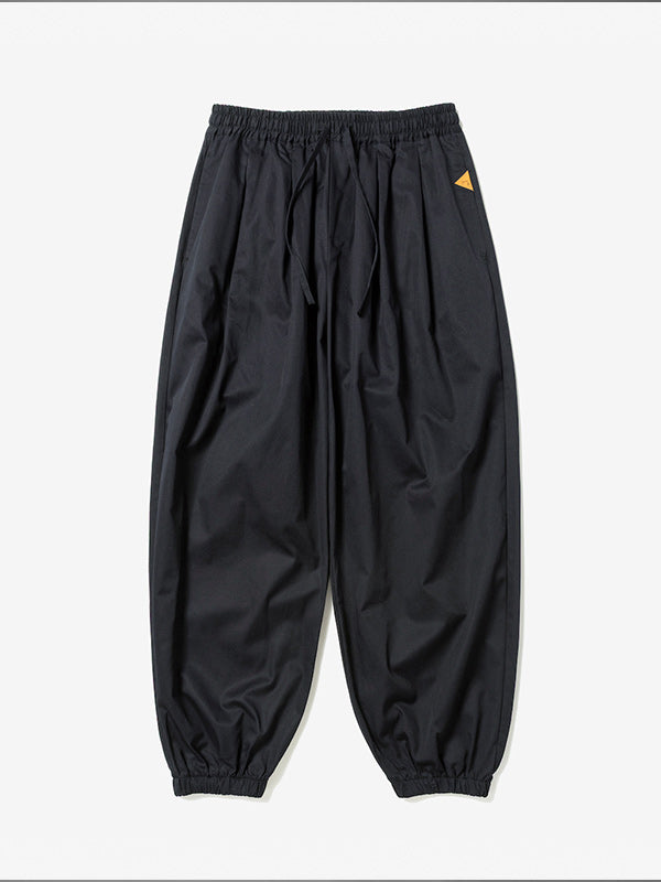 rehacer レアセル Balloon Easy Wide Pants - BLACK -