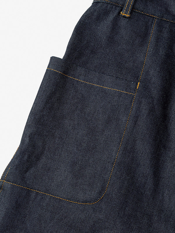 rehacer レアセル Side Pocket Tapered Rigid Denim