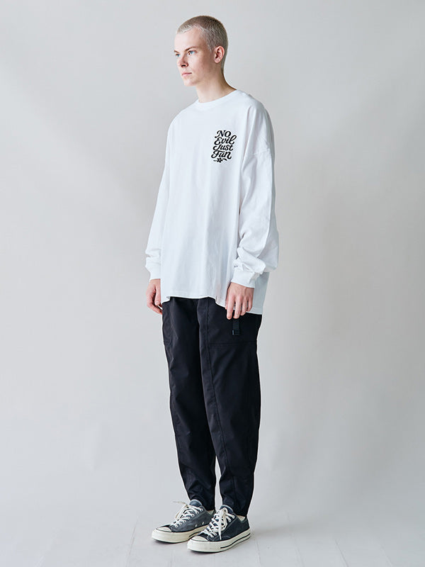 rehacer レアセル Three wise monkeys L/S T-shirt - WHITE -