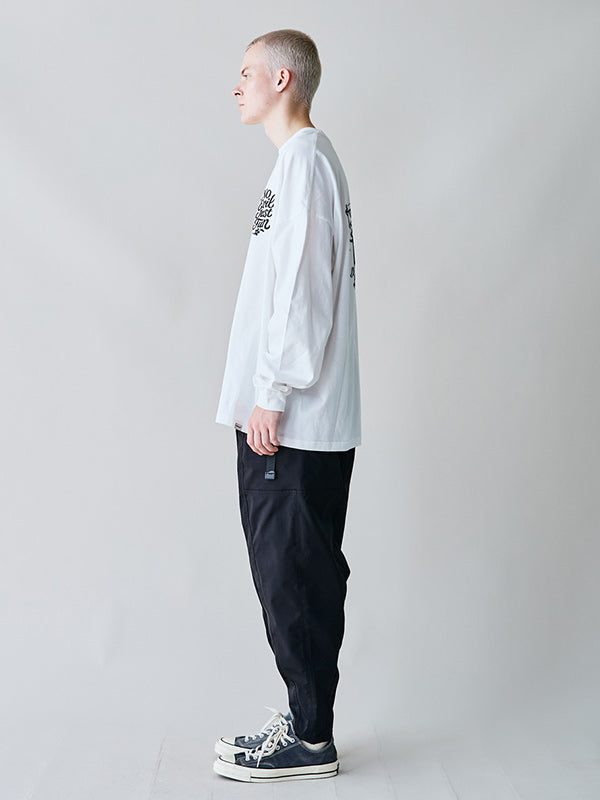 rehacer レアセル Three wise monkeys L/S T-shirt - WHITE -