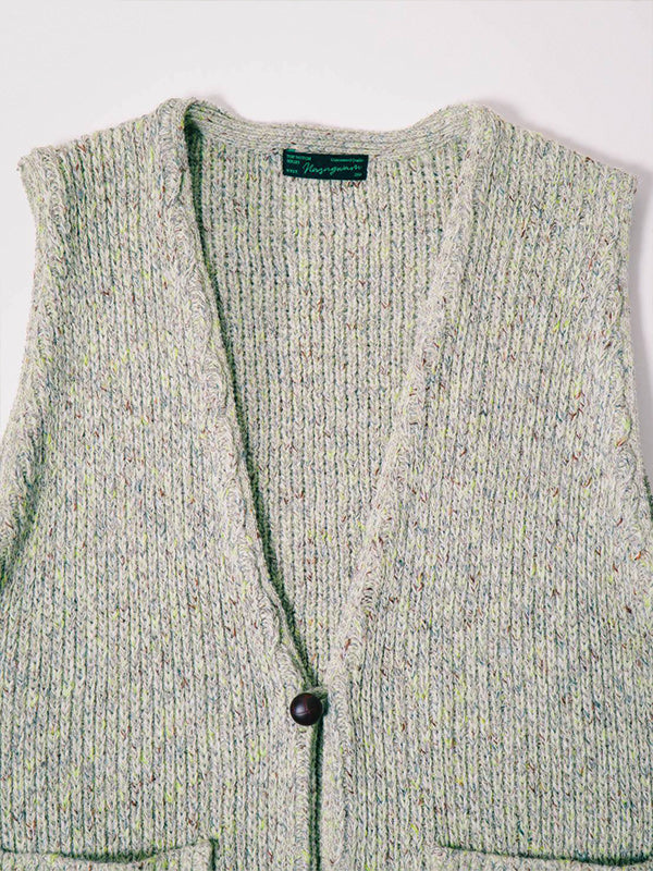 Nasngwam ナスングワム Nasngwam GRAIN VEST- GRAY -