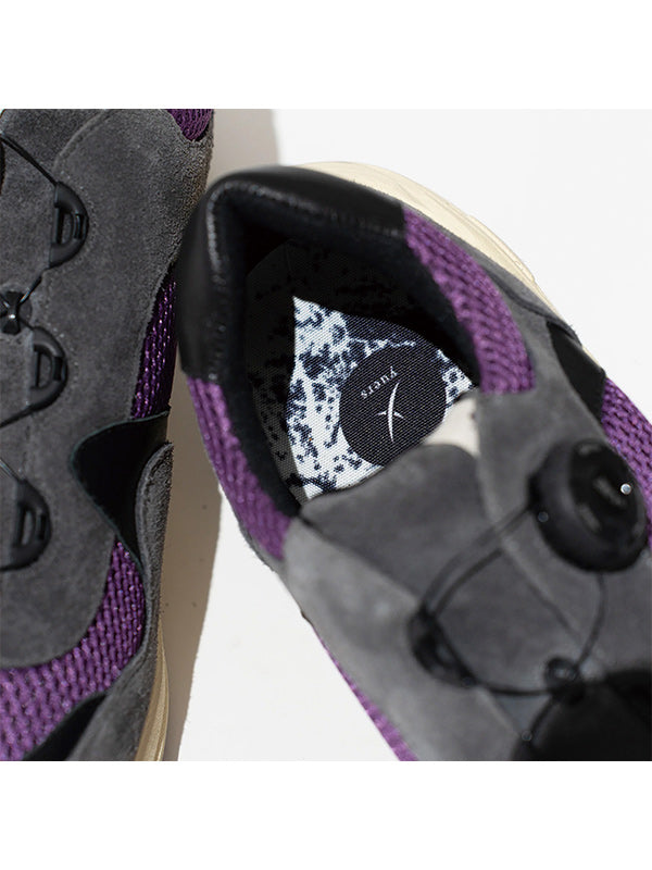 yuers ユアーズ TODAY - PURPLE x GRAY -