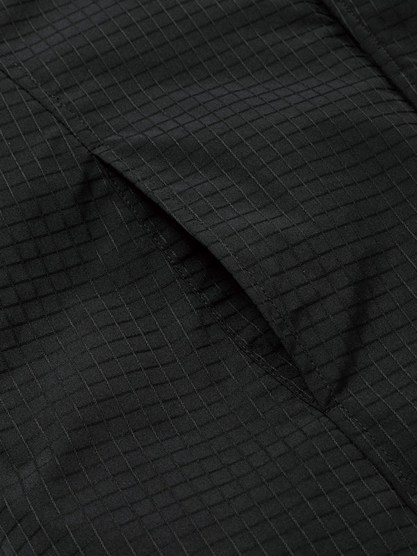 rehacer レアセル Tactical Collarless Jacket - BLACK -