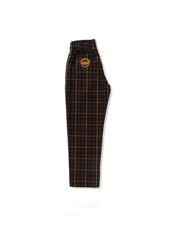 Cookman クックマン シェフパンツ Chef Pants Semiwide FAT Tartan Check