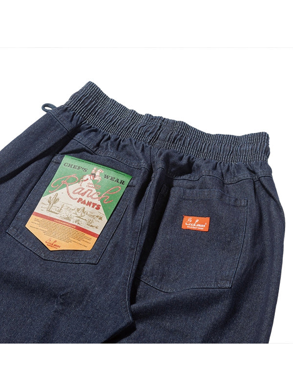 Cookman クックマン ランチパンツ Ranch Pants Denim - NAVY -