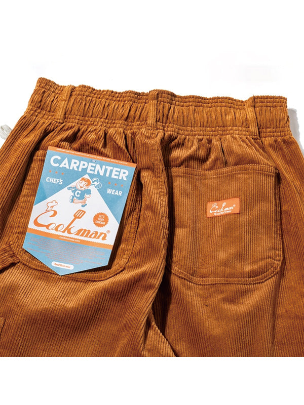 Cookman クックマン カーペンターズ Carpenter's Pants Corduroy - BROWN -