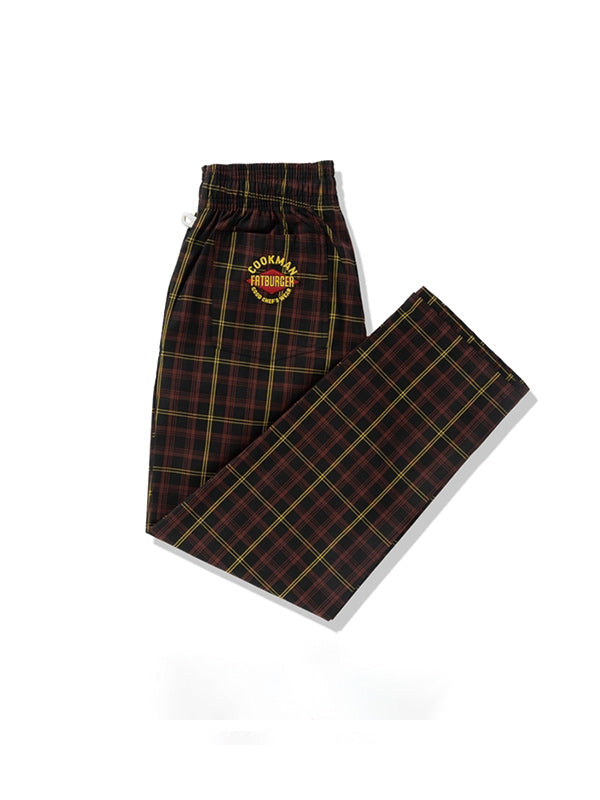 Cookman クックマン シェフパンツ Chef Pants Semiwide FAT Tartan Check