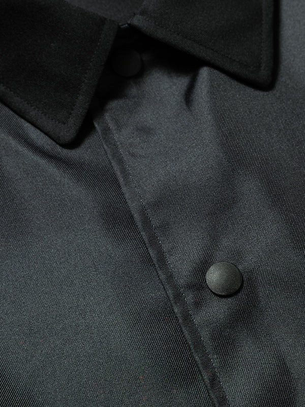 rehacer レアセル Botanical Coach Jacket - BLACK -