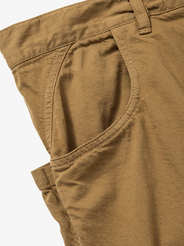 rehacer レアセル Side Pocket Tapered Washed Pants - BEIGE -