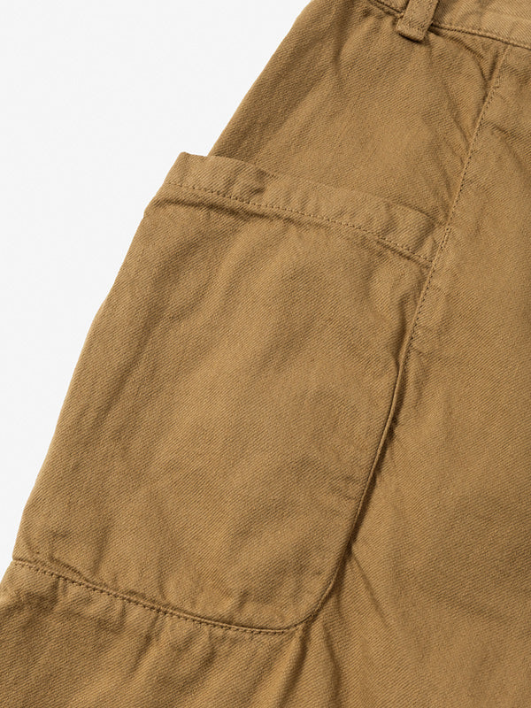 rehacer レアセル Side Pocket Tapered Washed Pants - BEIGE -