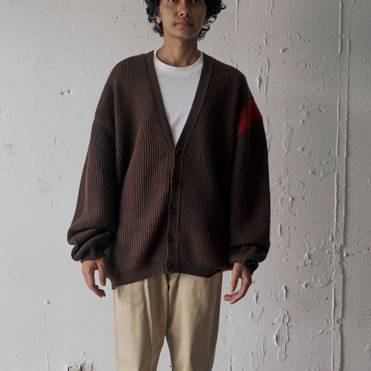 [RENEWAL MORE SALE] AS STANDARD x MAKE YARN LINE Knit Cardigan