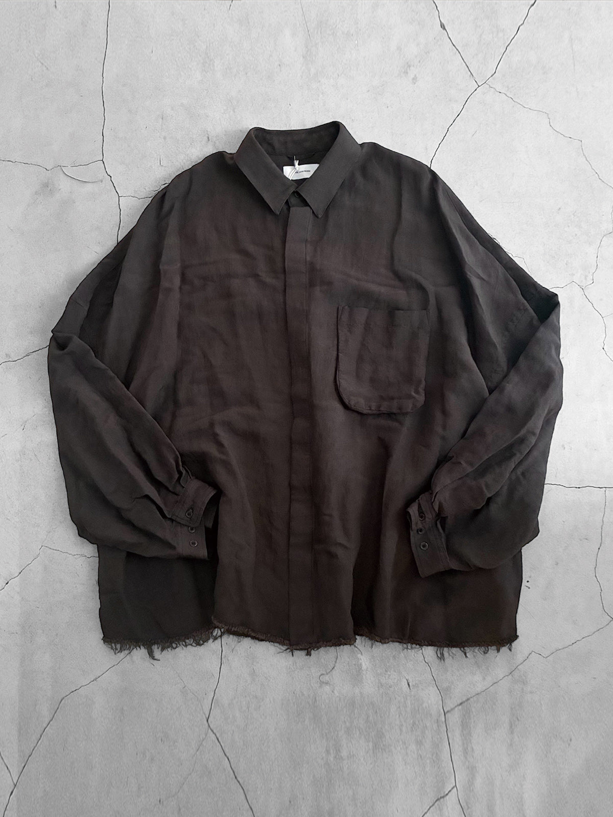 THE JEAN PIERRE ジャン・ピエール Signature 11XL Shirt  - INK BLACK -