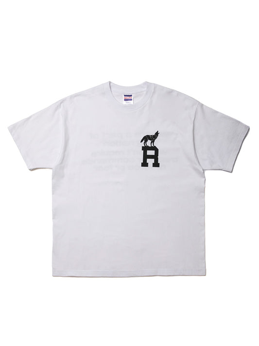 【WINTER SALE】ROTTWEILER ロットワイラー DOG LOGO TEE - WHITE -