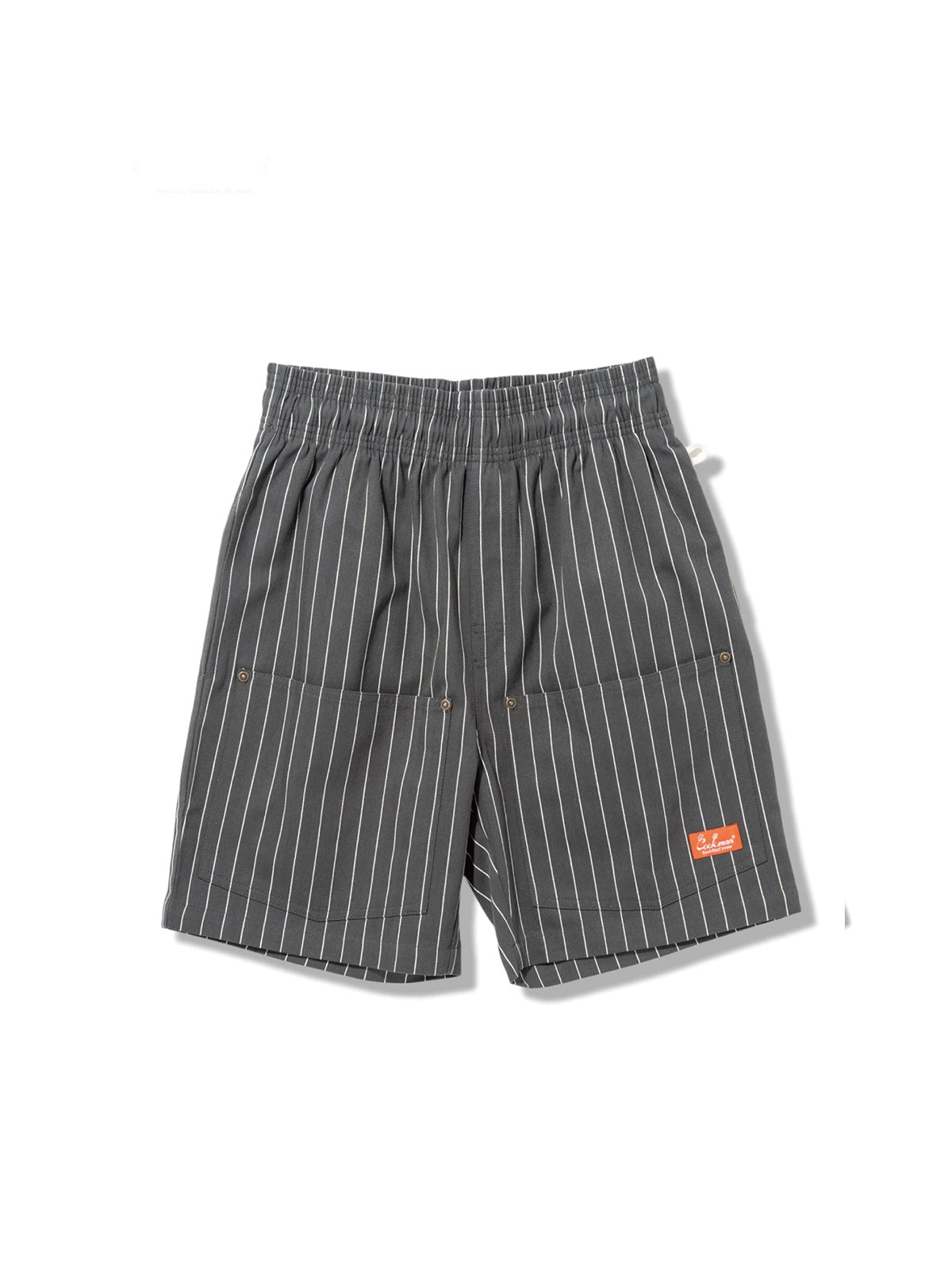 Cookman クックマン シェフパンツ Carpenter's Pants Short Front Pocket Herringbone - CHARCOAL-