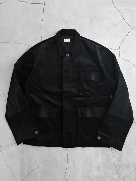 ALLS オールズ CORDUROY JACKET - BLACK -