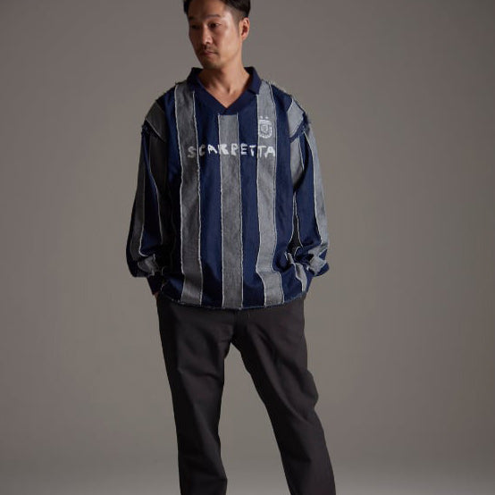 SCARPETTA スカルペッタ DENIM GAME SHIRTS - BLUE -