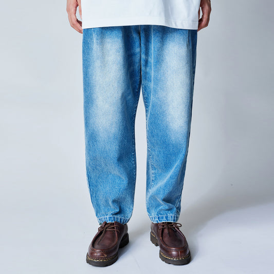 rehacer レアセル Vintage Wash Relaxed Denim