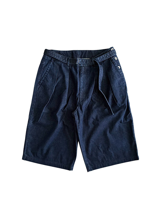 SCARPETTA スカルペッタ 2 TACK DENIM SHORT PANTS - NAVY -
