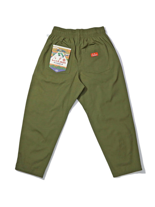 Cookman クックマン シェフパンツ Harvest Pants Cropped Canvas Olive