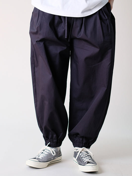 rehacer レアセル Balloon Easy Wide Pants - NAVY -