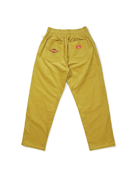 Cookman クックマン シェフパンツ Chef Pants Semiwide Corduroy FAT Yellow