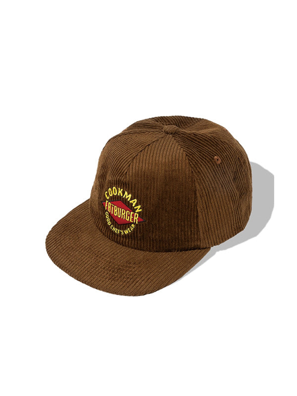 Cookman クックマン キャップ Low Cap FAT Corduroy - BROWN -
