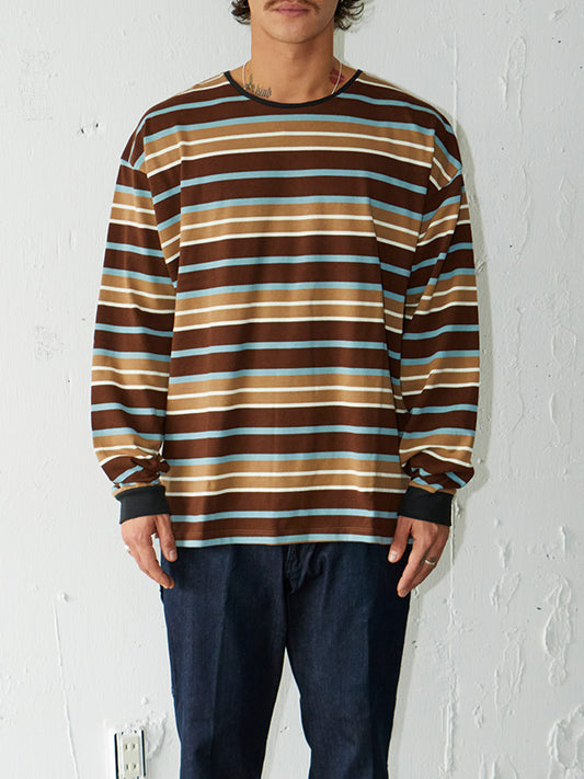 [MORE SUMMER SALE] AS STANDARD X SCREEN STARS Cut Off BORDER LS/TEE - A -