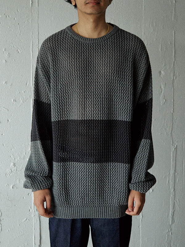 AS STANDARD MESH CREW KNIT