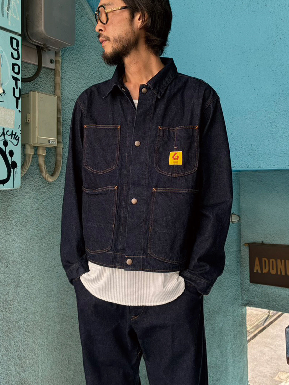 KOJIMA SHINSENGUMI 児島新鮮組 GHORE JACKET - INDIGO DENIM -