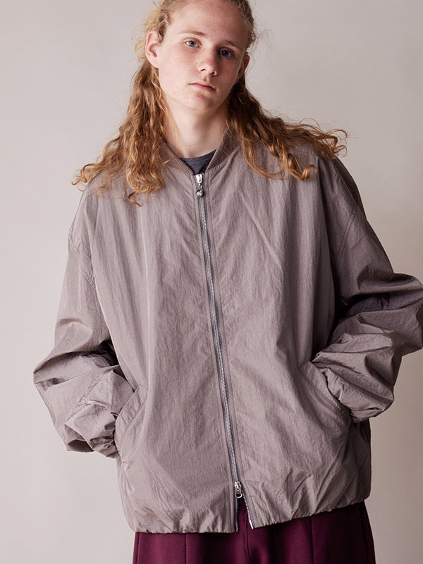 rehacer レアセル Shrink MA-1 Jacket - Greige -