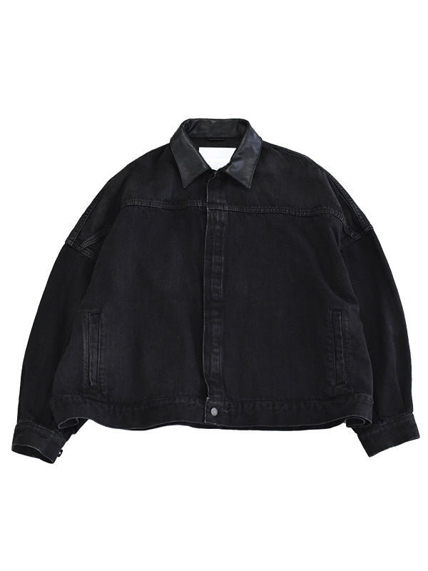 THE JEAN PIERRE ジャン・ピエール 11XL Trucker Jacket - FADE BLACK -