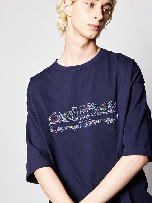 rehacer レアセル Last Supper on Wide CS - NAVY -