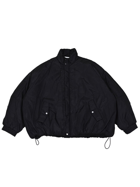 THE JEAN PIERRE ジャン・ピエール Signature Drop Puffer Jacket - BLACK -