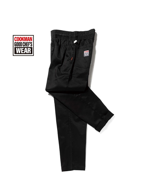 Cookman クックマン シェフパンツ Chef Pants Vision Logo - BLACK -