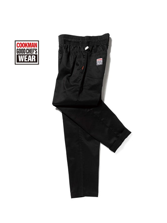 Cookman クックマン シェフパンツ Chef Pants Vision Logo - BLACK -