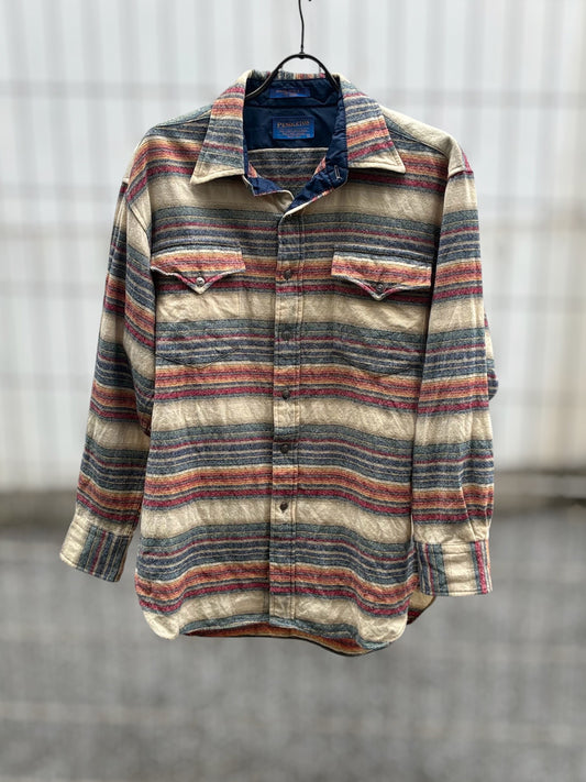 USED COLLECTION ユーズドコレクション Pendleton Wool Shirts - BEIGE -