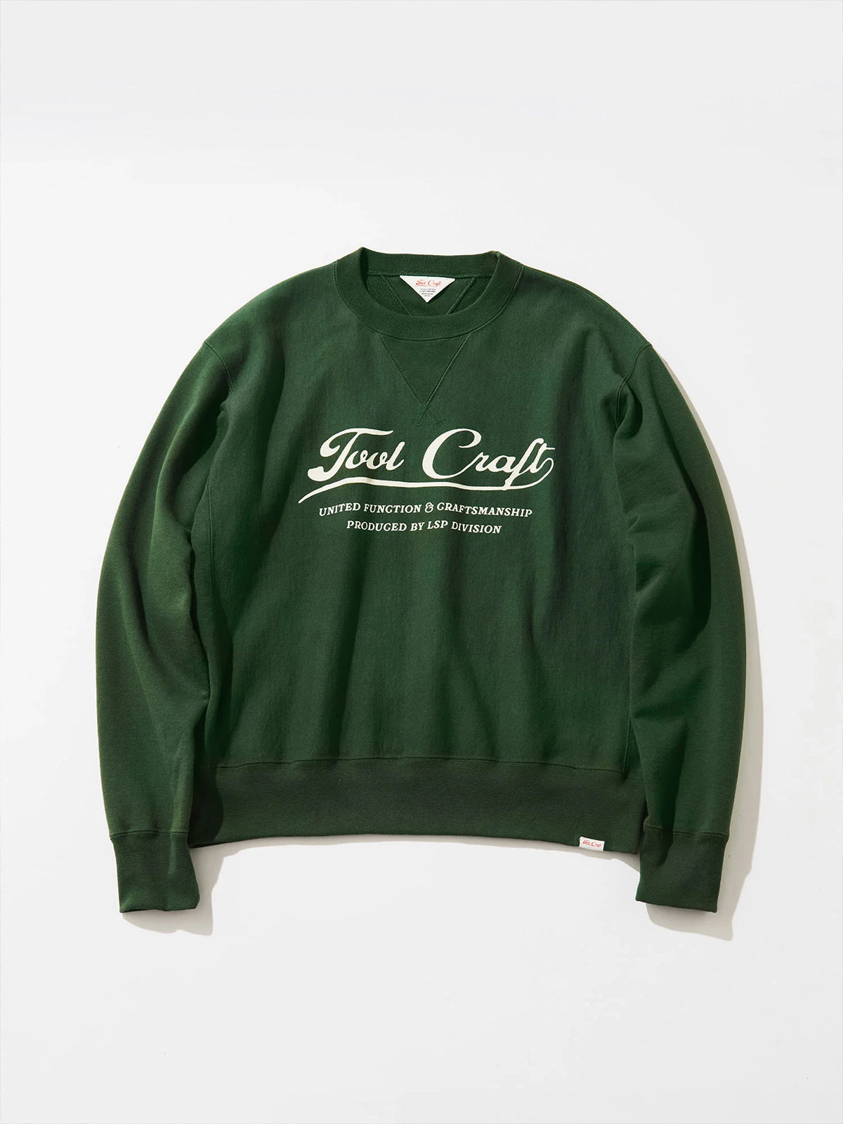 tool craft ツールクラフト SWEAT SHIRTS - BRITISH GREEN -